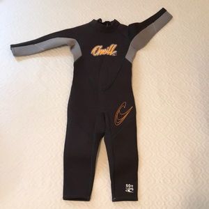 O’Neill Toddler wetsuit Size 1